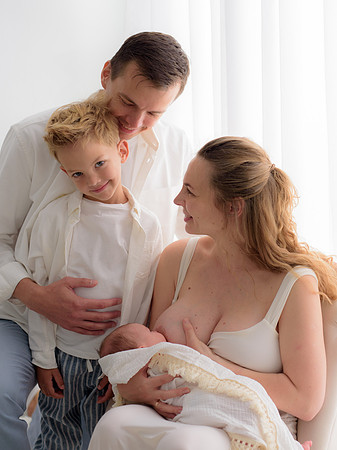 Newborn Family Photography Amsterdam : Newborn Gezinsfotografie Amsterdam