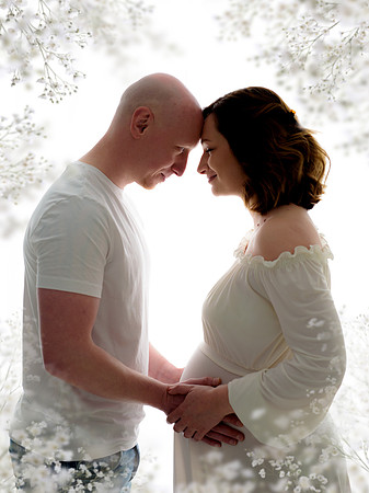 Studio Maternity Photography Amsterdam : Zwangerschapsfotografie in de Studio Amsterdam